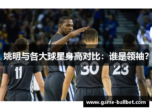 姚明与各大球星身高对比：谁是领袖？